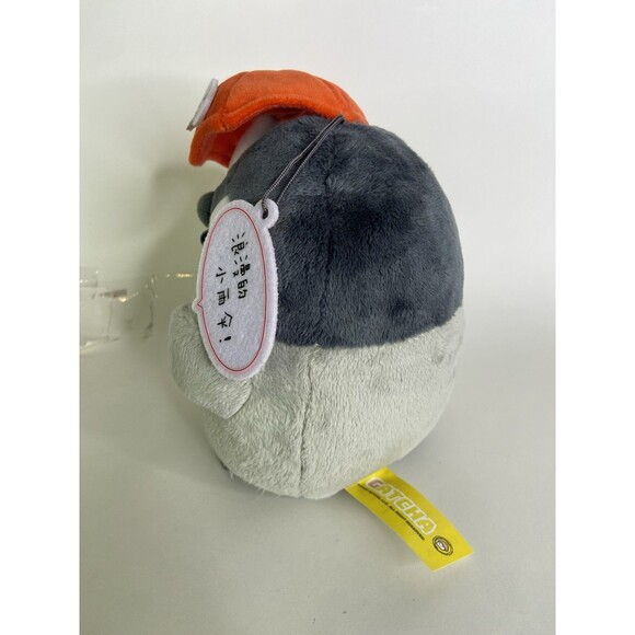 Gatcha Penguin Plush Stuffed Animal Toy Holding Umbrella - Picture 4 of 9